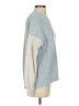American Eagle Outfitters 100% Cotton Color Block Blue Pullover Sweater Size XS - photo 4