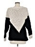 Moon River 100% Polyester Chevron-herringbone Black Pullover Sweater Size M - photo 2