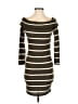 Lulus Stripes Brown Casual Dress Size S - photo 1