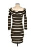 Lulus Stripes Brown Casual Dress Size S - photo 2