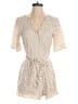 Trixxi Polka Dots Ivory Romper Size S - photo 1