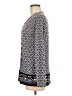 Magnolia Grace Gray Long Sleeve Blouse Size M - photo 5