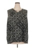 Any Wear by Catherines Silver Sleeveless Blouse Size 3X - photo 1