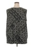 Any Wear by Catherines Silver Sleeveless Blouse Size 3X - photo 2