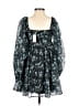 Lulus 100% Polyester Blue Cocktail Dress Size XS - photo 2