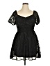 Lily Rose 100% Polyester Black Cocktail Dress Size XL - photo 1