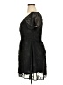 Lily Rose 100% Polyester Black Cocktail Dress Size XL - photo 5