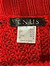 Venus 100% Acrylic Red Turtleneck Sweater Size M - photo 7