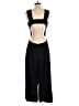 BCBGMAXAZRIA Solid Black Jumpsuit Size 8 - photo 2