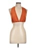 Shareen Collections Orange Sleeveless Blouse Size 12 - photo 1