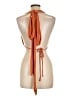 Shareen Collections Orange Sleeveless Blouse Size 12 - photo 2