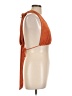 Shareen Collections Orange Sleeveless Blouse Size 12 - photo 4