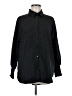 Unbranded Solid Black Long Sleeve Blouse Size M - photo 1