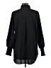 Unbranded Solid Black Long Sleeve Blouse Size M - photo 2