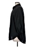 Unbranded Solid Black Long Sleeve Blouse Size M - photo 5