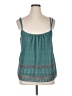 Full Tilt Teal Sleeveless Blouse Size XL - photo 1