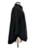 Unbranded Solid Black Long Sleeve Blouse Size M - photo 4