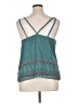 Full Tilt Teal Sleeveless Blouse Size XL - photo 2