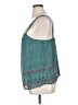Full Tilt Teal Sleeveless Blouse Size XL - photo 5