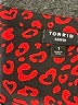 Torrid Hearts Red 3/4 Sleeve Blouse Size 1X Plus (1) - photo 7