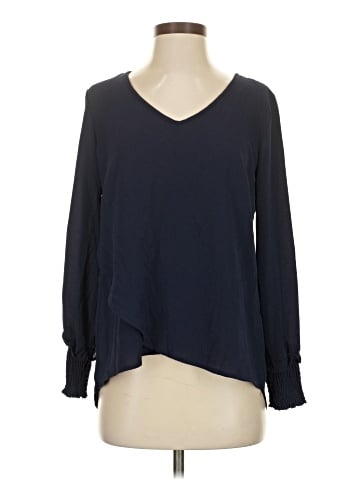 NY Collection Long Sleeve Blouse (view 1)