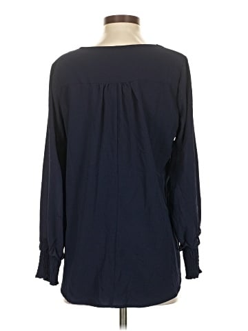NY Collection Long Sleeve Blouse (view 2)