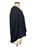 NY Collection Blue Long Sleeve Blouse Size S - photo 4