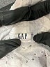 Gap 100% Cotton Polka Dots Ivory Long Sleeve Blouse Size L - photo 7