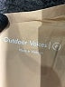 Outdoor Voices Tan Ivory Romper Size M - photo 4