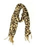 Unbranded Animal Print Tan Scarf One size - photo 1