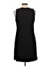Aqua 100% Polyester Solid Black Cocktail Dress Size L - photo 2