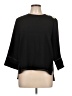 Zara 100% Polyester Black 3/4 Sleeve Top Size L - photo 1