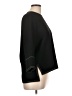 Zara 100% Polyester Black 3/4 Sleeve Top Size L - photo 4