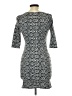 New Look Argyle Gray Casual Dress Size 10 - photo 2