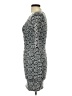 New Look Argyle Gray Casual Dress Size 10 - photo 5