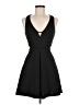 Express Solid Black Cocktail Dress Size 6 - photo 1