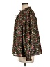 Old Navy Floral Black Long Sleeve Blouse Size L - photo 5