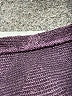 Unbranded Chevron-herringbone Purple Pullover Sweater Size XS (estimated) - photo 7