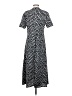 MNG 100% Polyester Polka Dots Black Casual Dress Size 4 - photo 2