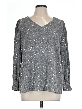 Ny Collection Long Sleeve Blouse