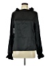 Unbranded 100% Polyester Black Long Sleeve Blouse Size L - photo 1