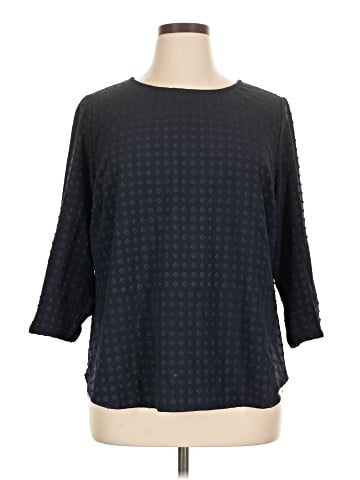 Christopher & Banks 3/4 Sleeve Top (view 1)