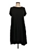 MTS Solid Black Casual Dress Size S - photo 1