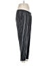 Jessica Simpson 100% Viscose Stripes Silver Casual Pants Size L - photo 4