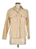 Levi's 100% Cotton Plaid Yellow Long Sleeve Button-Down Shirt Size M - photo 1