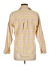 Levi's 100% Cotton Plaid Yellow Long Sleeve Button-Down Shirt Size M - photo 2