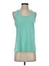 Athletic Works 100% Polyester Teal Active Tank Size 4 - 6 - photo 1