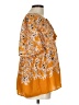 DR2 100% Polyester Orange Short Sleeve Blouse Size L - photo 4