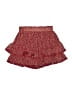 Unbranded 100% Polyamide Hearts Red Skort Size S - photo 1