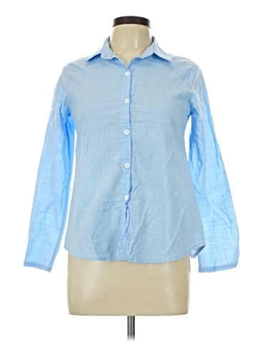 Unbranded Long Sleeve Button-Down Shirt (view 1)